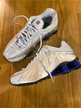 Nike Shox R4 Women's Running shoes  Blue Tint
